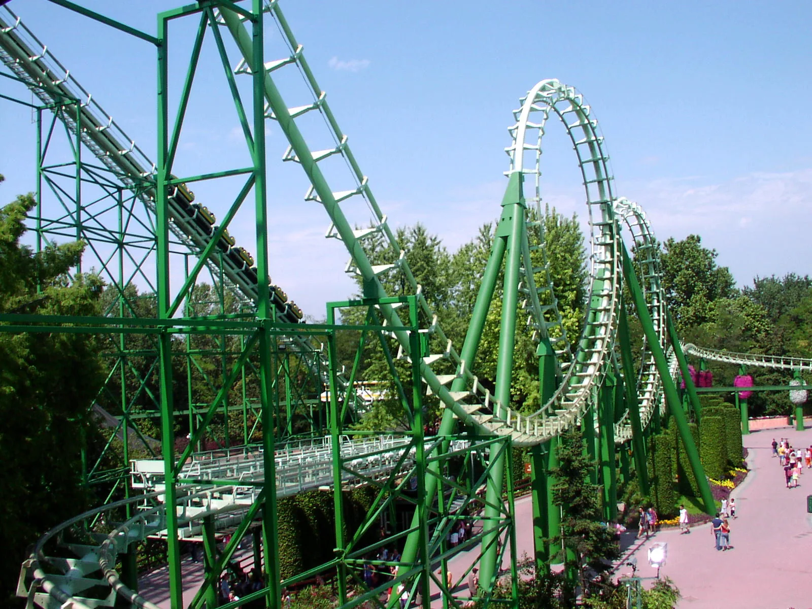 Magic Mountain achtbaan in Gardaland Castelnuovo